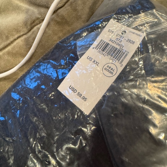 Aerie Black Ribbed One Piece Swimsuit - Picture 3 of 3